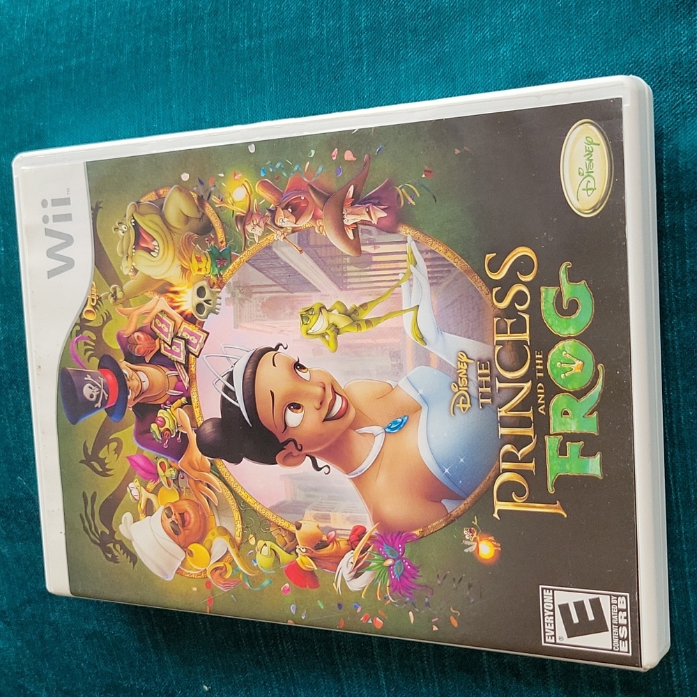 Disney The Princess And The Frog Wii video game